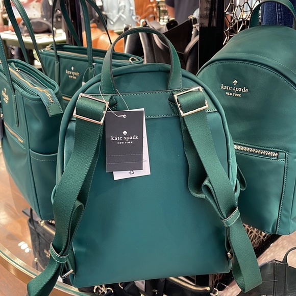 Kate Spade Chelsea Nylon Medium Backpack
Deep Jade
NWT - Picture 5 of 16